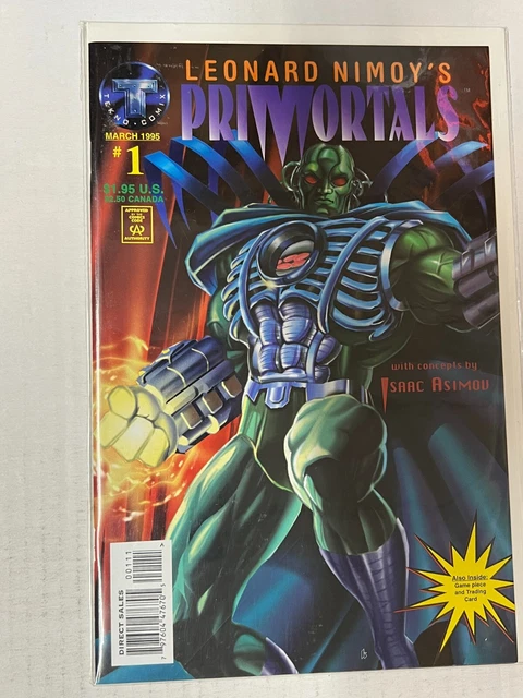 Leonard Nimoy’s PRIMORTALS #1 Tekno Comix 1995 | Combined Shipping B&B