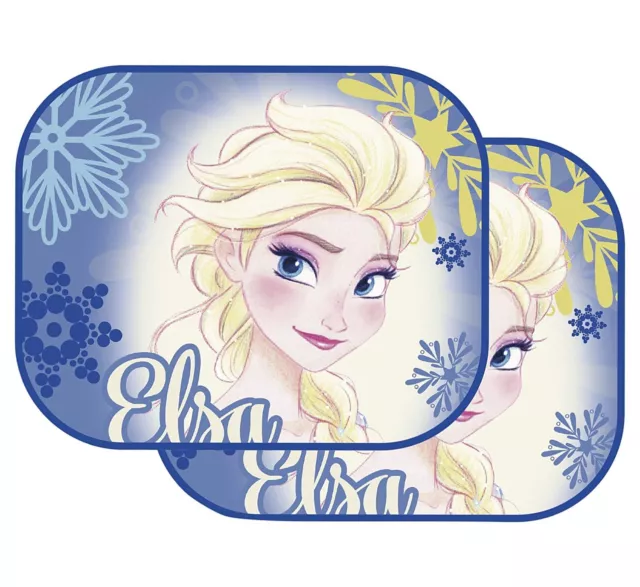 Disney Frozen Elsa Set 2 Sonnenschirme Gardinen Sonnenschirm Auto Fenster Kinder