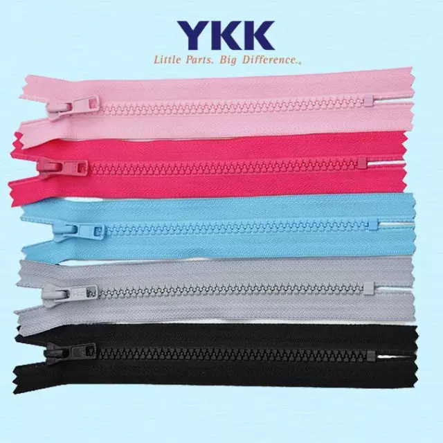 YKK #8 Molded Plastic Zipper -VISLON Heavy Weight Separating 27
