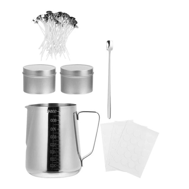 Juego de velas caseras de papel latas para hacer velas vidrio