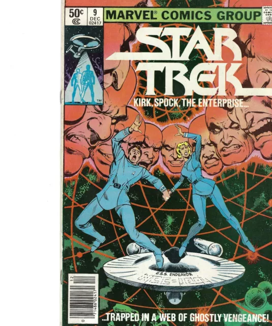 Mix & Match Star Trek Vol 1 #9 Dec 81 Traped In A Web Of Ghostly Vengeance!