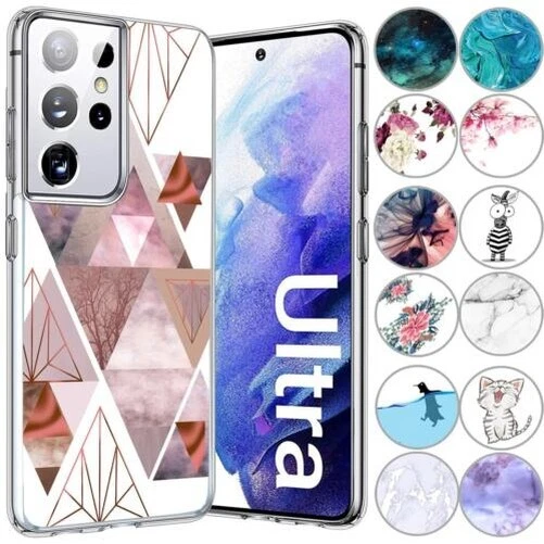 Étui pour Téléphone Portable Samsung Galaxy S22 Ultra en Silicone de Protection