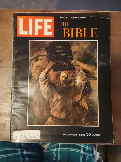 Life Magazine: December 25 1964  Special Double Issue: The Bible Vintage