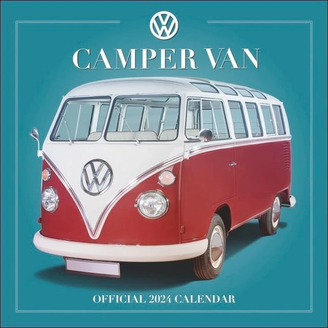 CAMPER VANS BROSCHURKALENDER 2024. Das ganze Jahr auf Reisen mit diesem