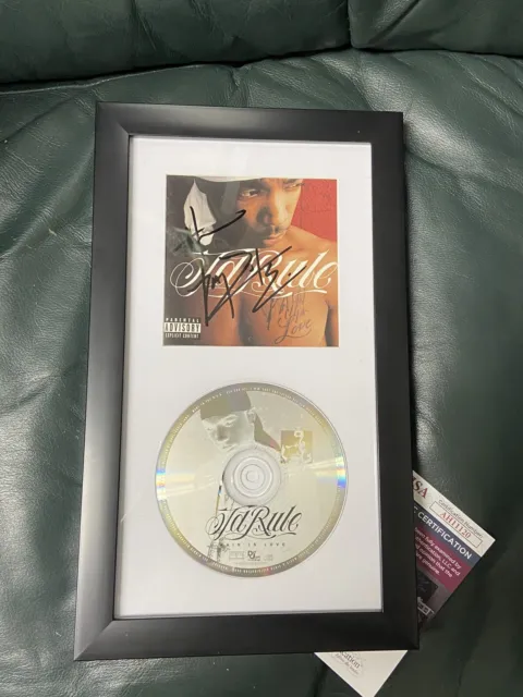 Ja Rule signed framed cd JSA coa autographed Pain Is Love Rap