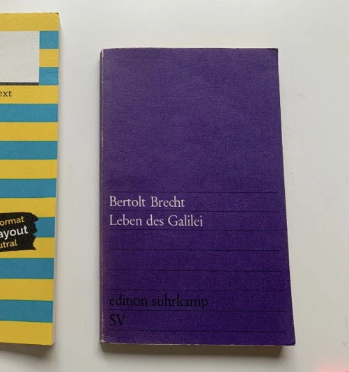 Leben des Galilei von Bertolt Brecht