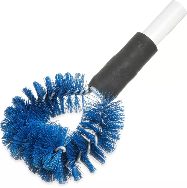 12 Pack Carlisle 4139014 Spectrum Clean-in-Place Plastic Handle Circular Brush