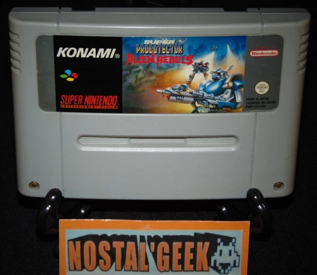 Super Probotector Alien Rebels / Super Nintendo SNES / Pal. FAH / Jeu en Loose!