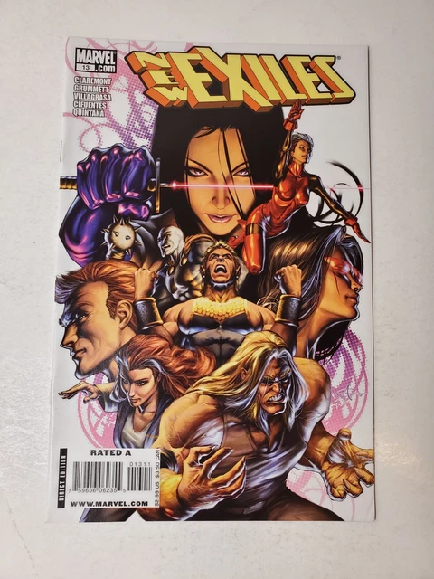 New Exiles Comic 13 Cover A First Print 2008 Chris Claremont Grummett Marvel NM