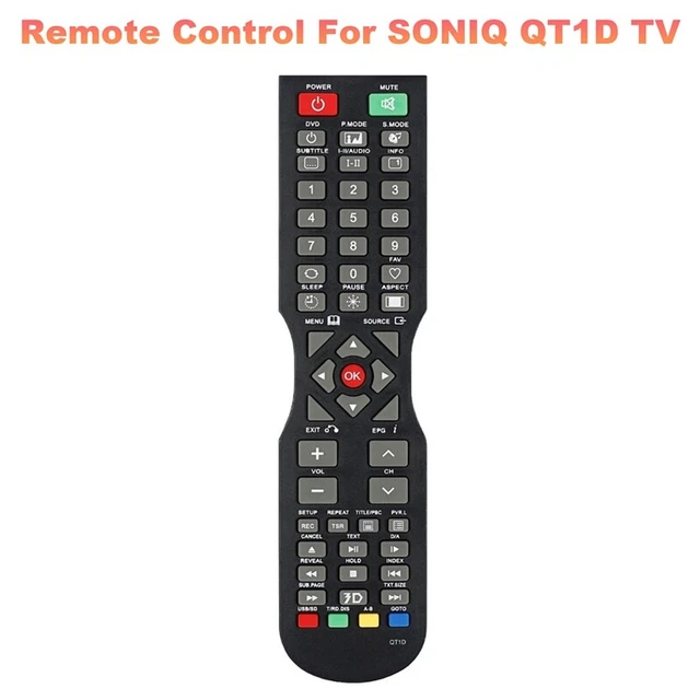 Remote Control for SONIQ QT1D  Remote Control S1T75391