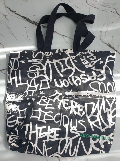 H&m conscious top tote bag
