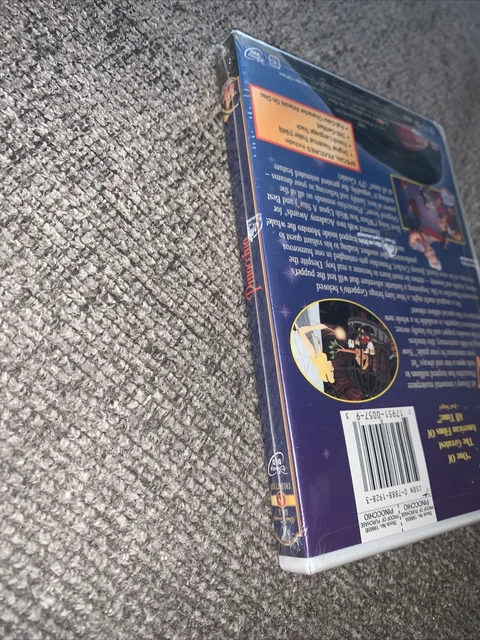 Pinocchio (DVD, 1999) Walt Disney Gold Classic Collection Sealed New! 7