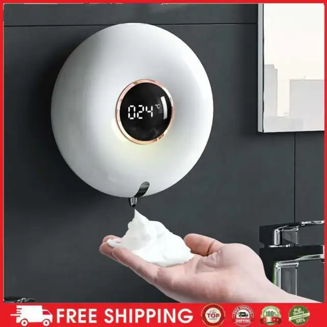 Dispensador automático de jabón de espuma recargable 300 ml bomba de jabón para cocina baño