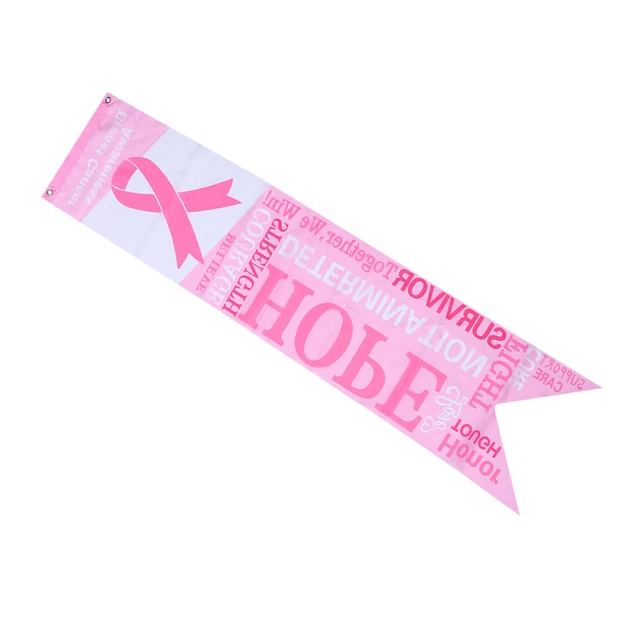 Cinta de soporte para senos para mujer salud porche pancarta rosa