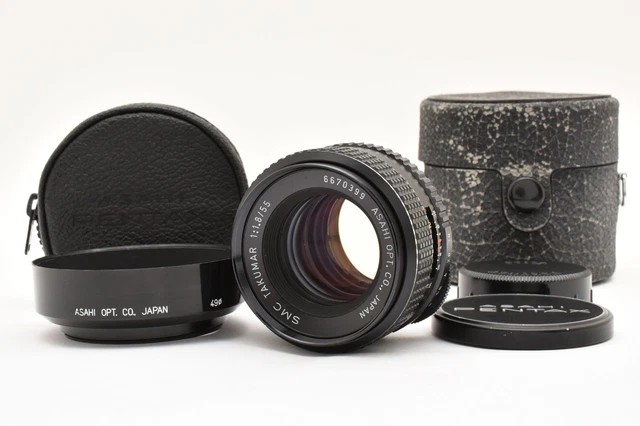 SMC Takumar 55mm F1.8 M4/3マウントアダプターセット Super Takumar 55mm F1.8 M4/3マウントアダプターセット