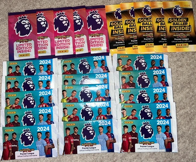 PANINI ADRENALYN XL premier league 2024 15 Packs + 5 LEdition+ 5