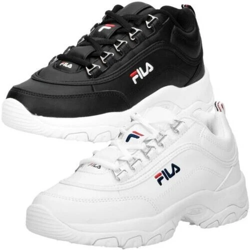 FILA Strada Low Wmm Chaussures Baskets pour Femmes de Sport Décontractées