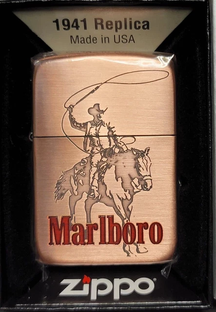Zippo 2022 Marlboro Man 1941 Replica, Limited Edition Lighter with Box Unfired