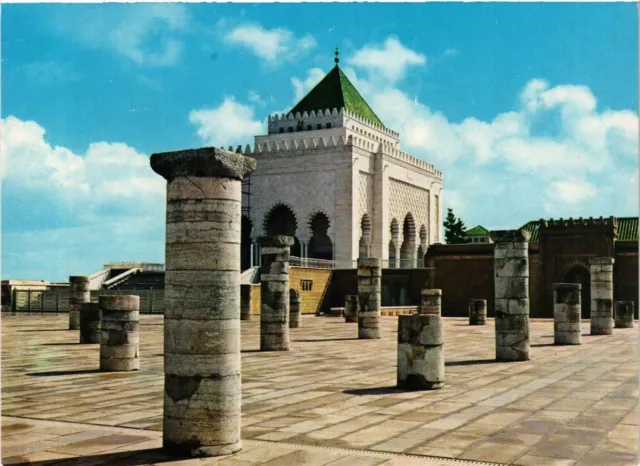 CPM AK Rabat- Le Mausolee Mohammed V. MAROC (880731)