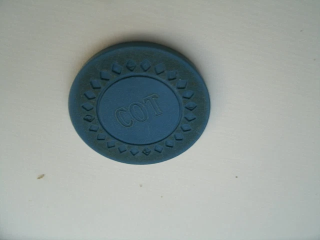 $1 Cot (Cottage Club) Casino Chip Hanford