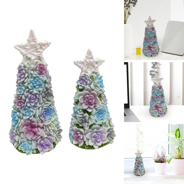 L'ornement d'arbre de Noël de résine artificielle artisanat la statue d'arbre