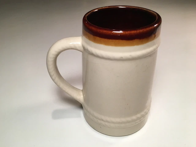 Tasse souvenir en céramique vintage bois sauvage New Jersey pierre voiliers décoration nautique 3