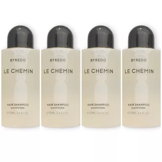 Byredo Le Chemin Shampoo 2.4oz Set of 4 New