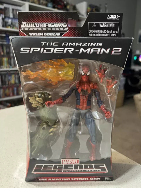 Marvel Legends Infinite Series The Amazing Spider-Man 2 Green Goblin BAF
