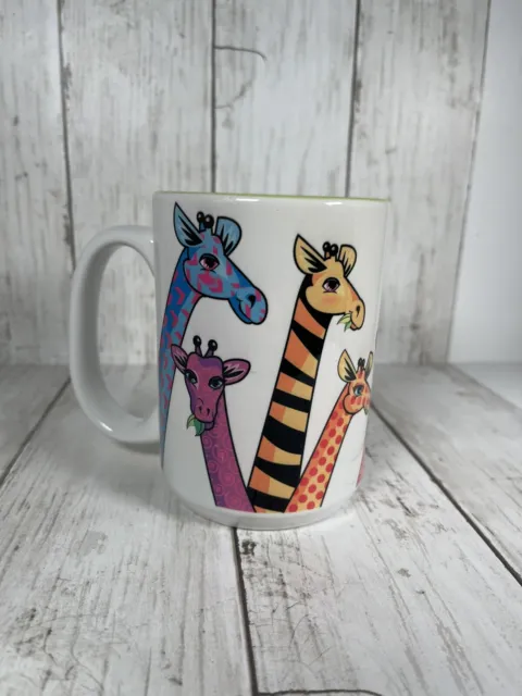 Rainforest Cafe Mug-Vintage- Rainbow Giraffes