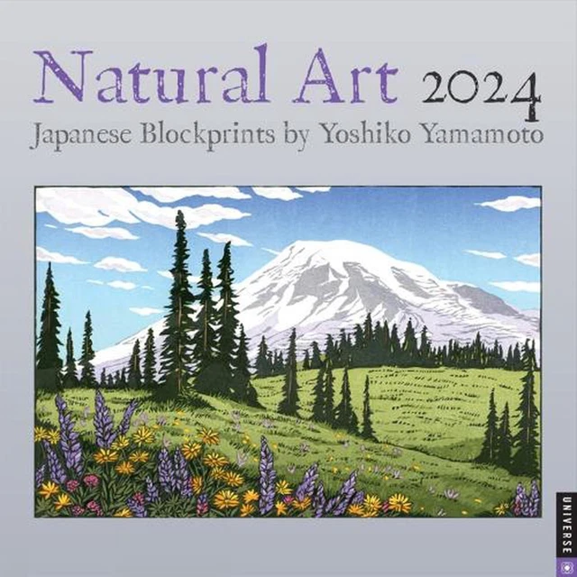 NATURAL ART 2024 Wall Calendar by Yoshiko Yamamoto (English) 23.95