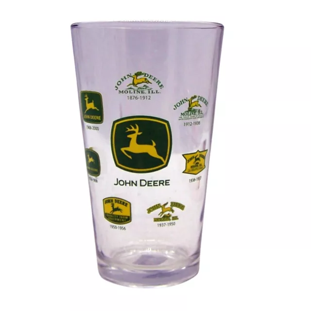 John Deere Licensed Product Pint Glassware, Kitchen & Bar Glassware, Unique Gift