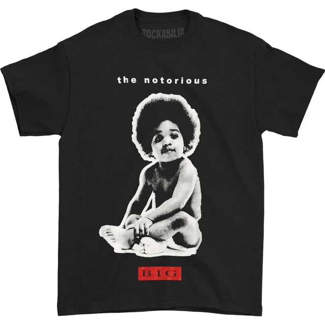 the notorious BIG T-Shirt SKY'S the limit Medium Nero Unisex Logo Adulto Nuova