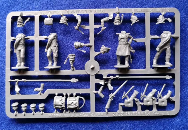 Perry miniatures Napoleonic Russian infantry command  sprue