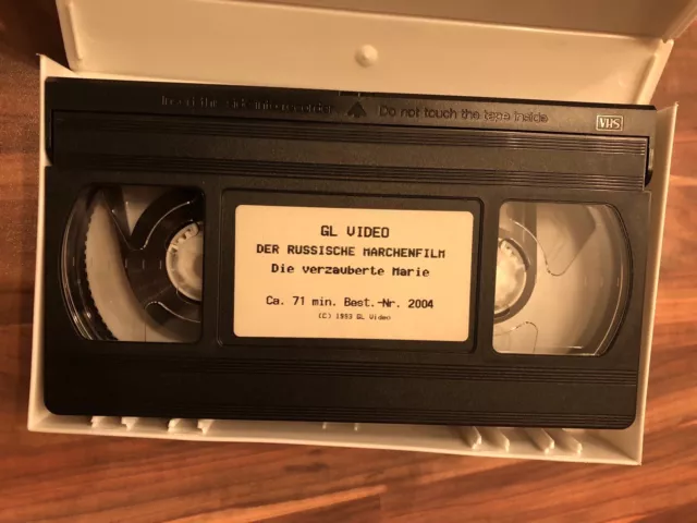 VHS Die verzauberte Marie, Russischer Märchenfilm, Realfilm, Rarität 3