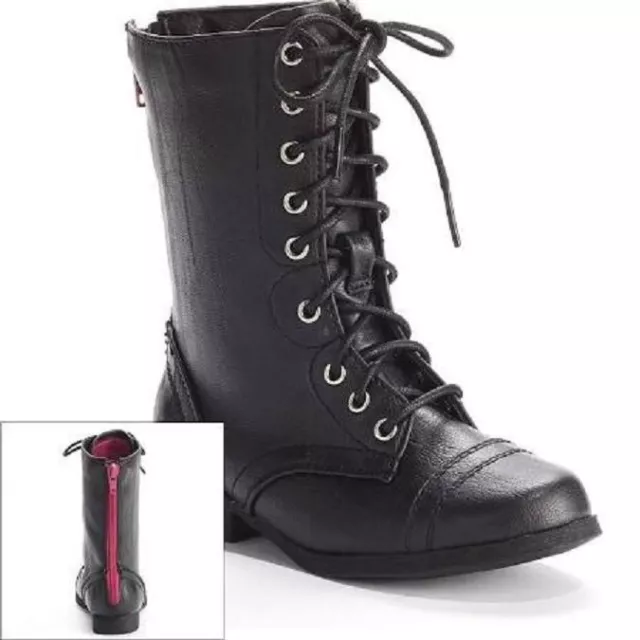 Candie's® Midcalf Combat Boots - Toddler Girls