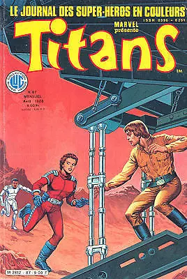 Comics Français   Lug - Semic     Titans  N° 87