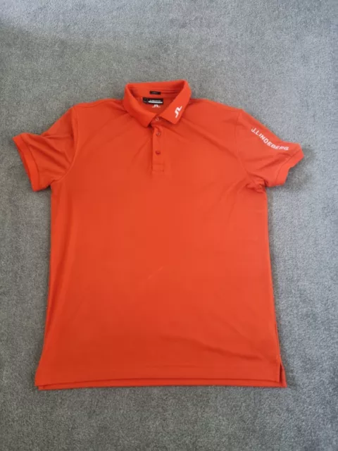 J Lindeberg Golf Polo Size XL Slim Fit See Description