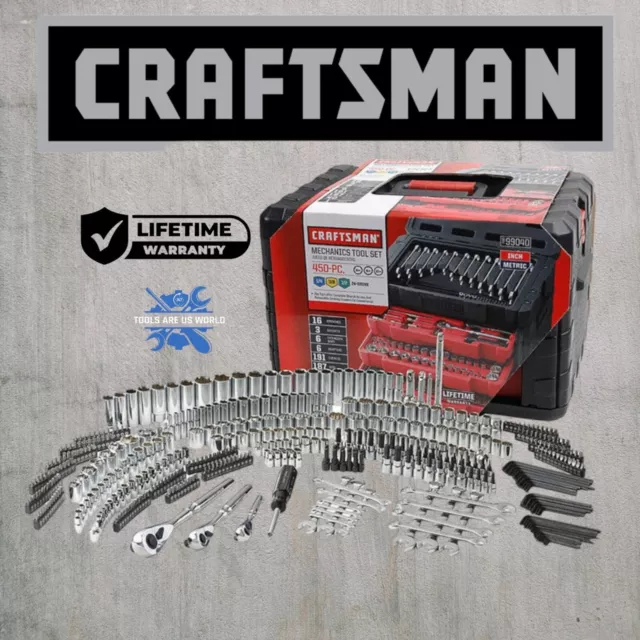 450 craftsman tool set sales