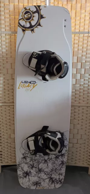 2009 Slingshot Lenten Lunacy Kiteboard with fixed boots size 11 UK