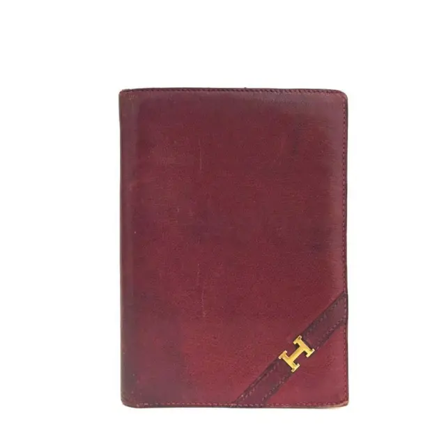 HERMES H Logo Leather Card Case Holder /3L0419