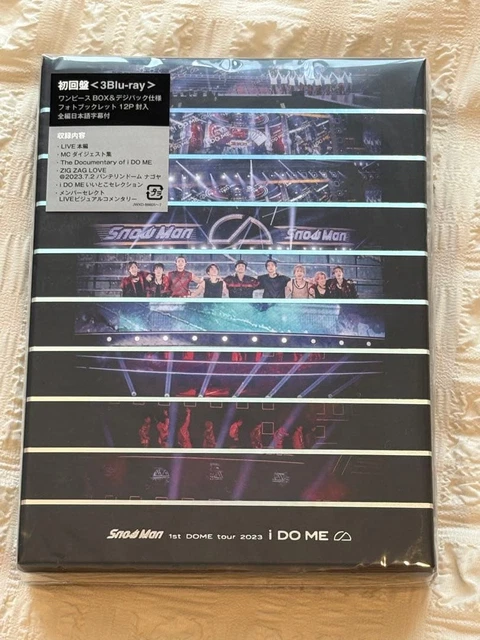 SNAP MAN 1ST DOME Tour 2023 Blu-ray 3-Disc Live & Documentary I DO