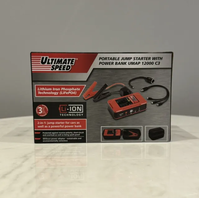 Ultimate Speed Upk 10 E2 Powerbank mit Kompressor 