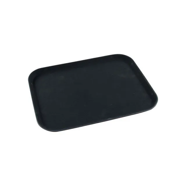KH Rectangular Non-Slip Drink Tray 400 x 550mm Black