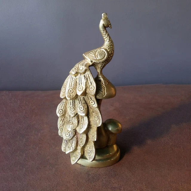 Brass Peacock | Brass Peacock Figurine|Brass Home Decor Item For Home D�cor