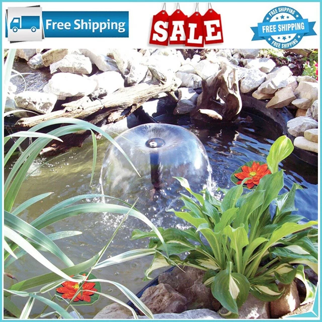 OUTDOOR FOUNTAIN/POND KIT with 200 GPH water pump and waterfall