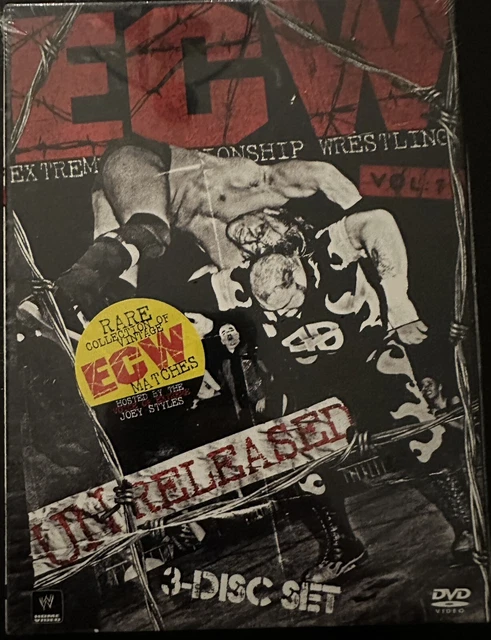 WWE: ECW UNRELEASED, Vol. 1 (DVD, 2012, 3-Disc Set) $25.46