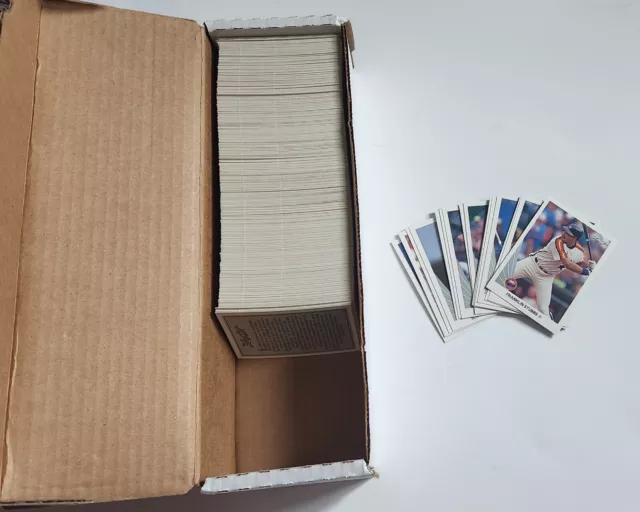 1990 Leaf Baseball Series 1 & 2 lot over 400 Different Card Starter Lot Mint!