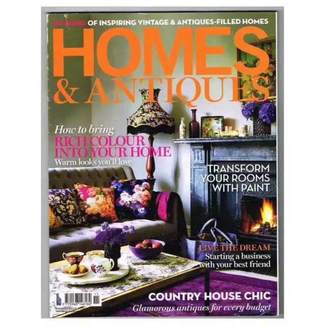 Homes & Antiques Magazine November 2013 mbox1895 Country House Chic