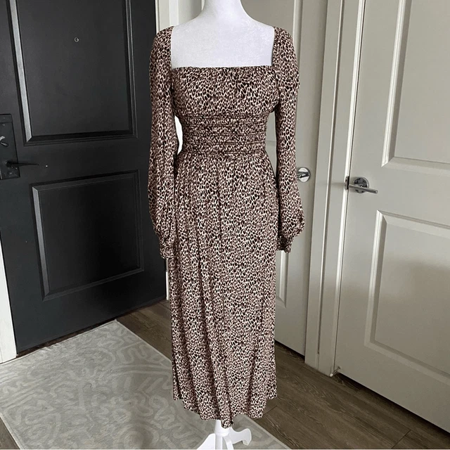 Afrm janice midi dress top