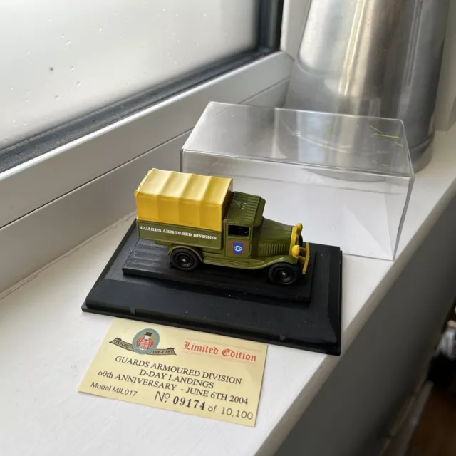 OXFORD DIECAST MIL017 GUARDS ARMOURED DIVN TRUCK LTD EDITION D-DAY LANDINGS 60th